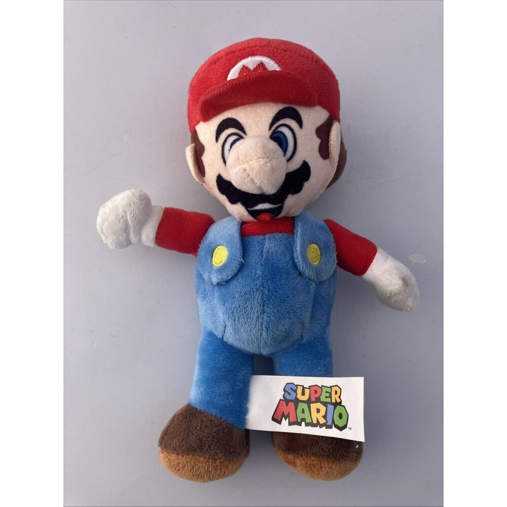 Super Mario Bros. 8in Stuffed Mario Plush Toy